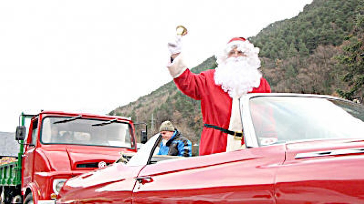 El Pare Noel motoritzat