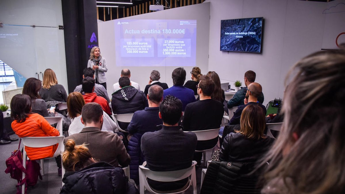 Actua atorga 58 subvencions a petites i mitjanes empreses