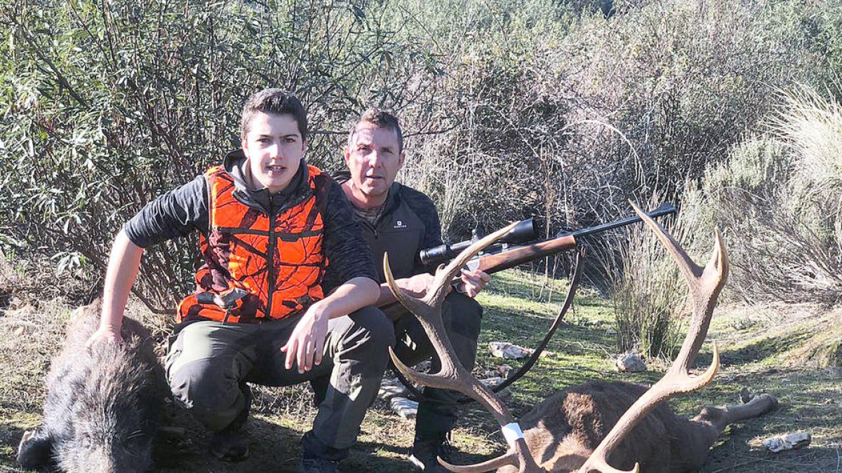 La passió familiar de caçar animals allà on es pugui