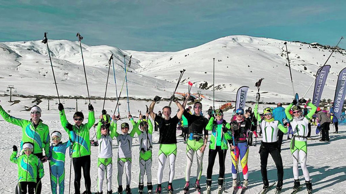 El Naturlandia Esquí Club obre la temporada amb sis podis