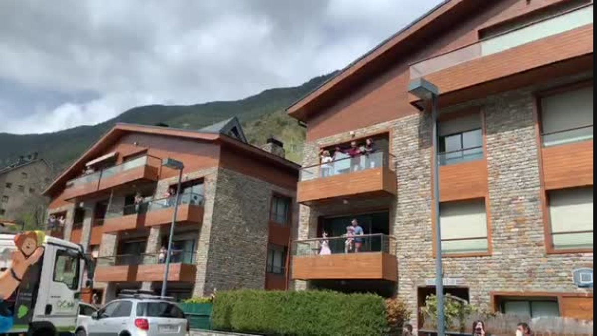 Rúa infantil a Encamp