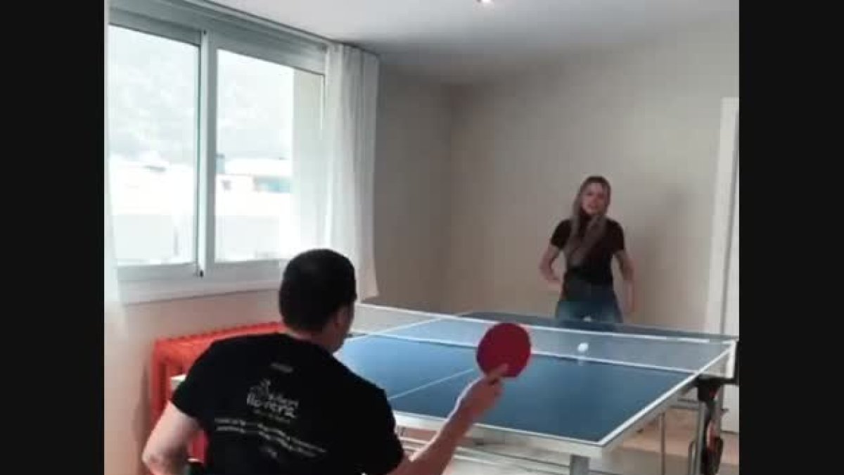 Els Llovera s'animen amb el tennis taula