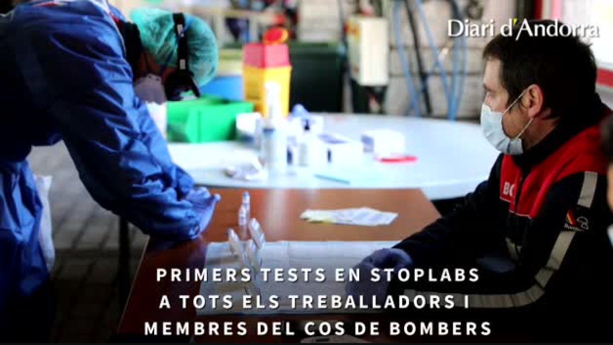 Test anticossos a Bombers