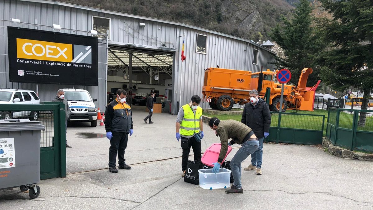 Entrega de Mascaretes Andorra