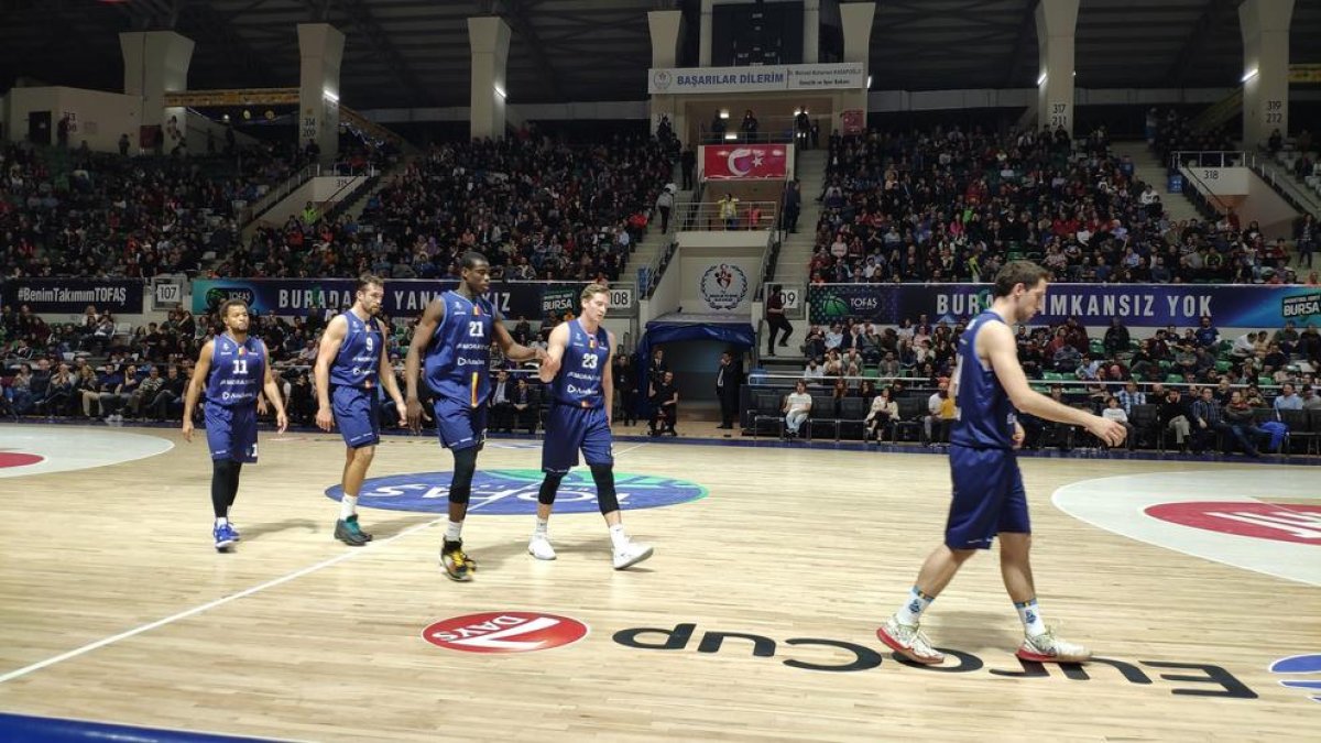 El MoraBanc s'acomiada d'Europa amb una derrota a Turquia