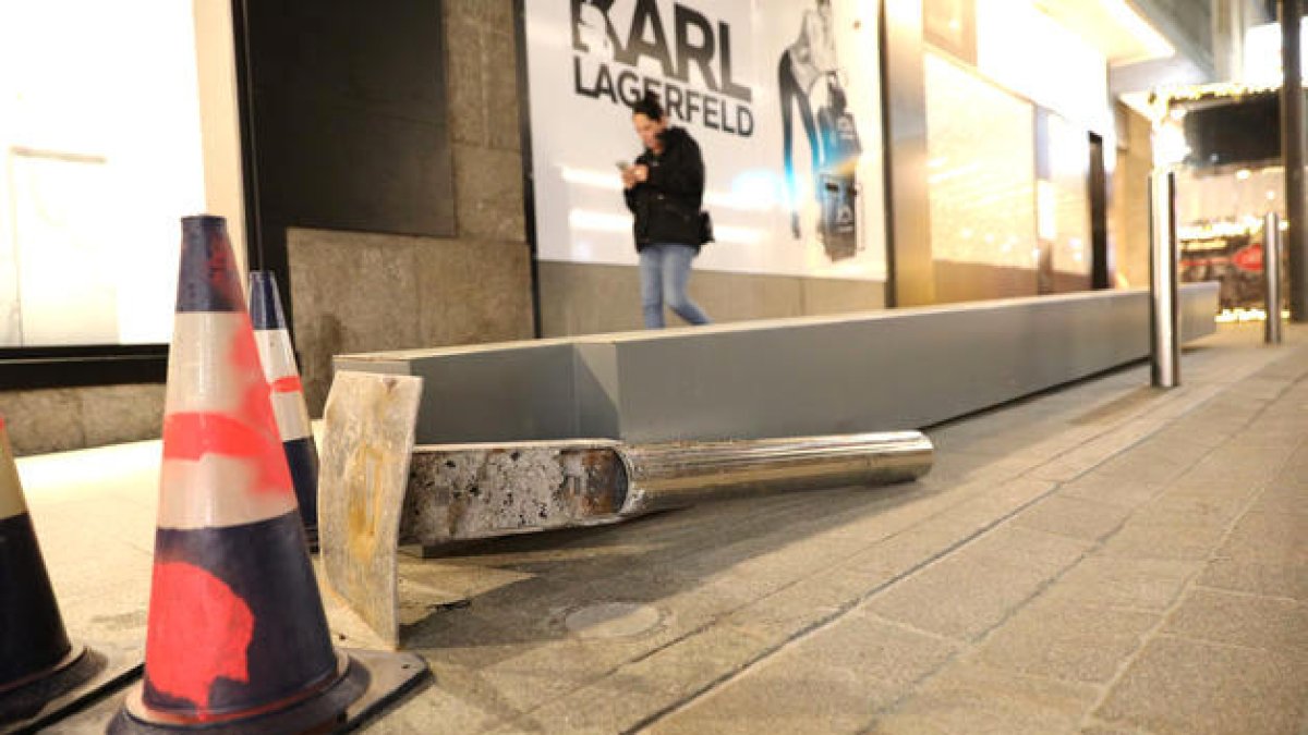 Prova pilot per a les barreres antiterrorista