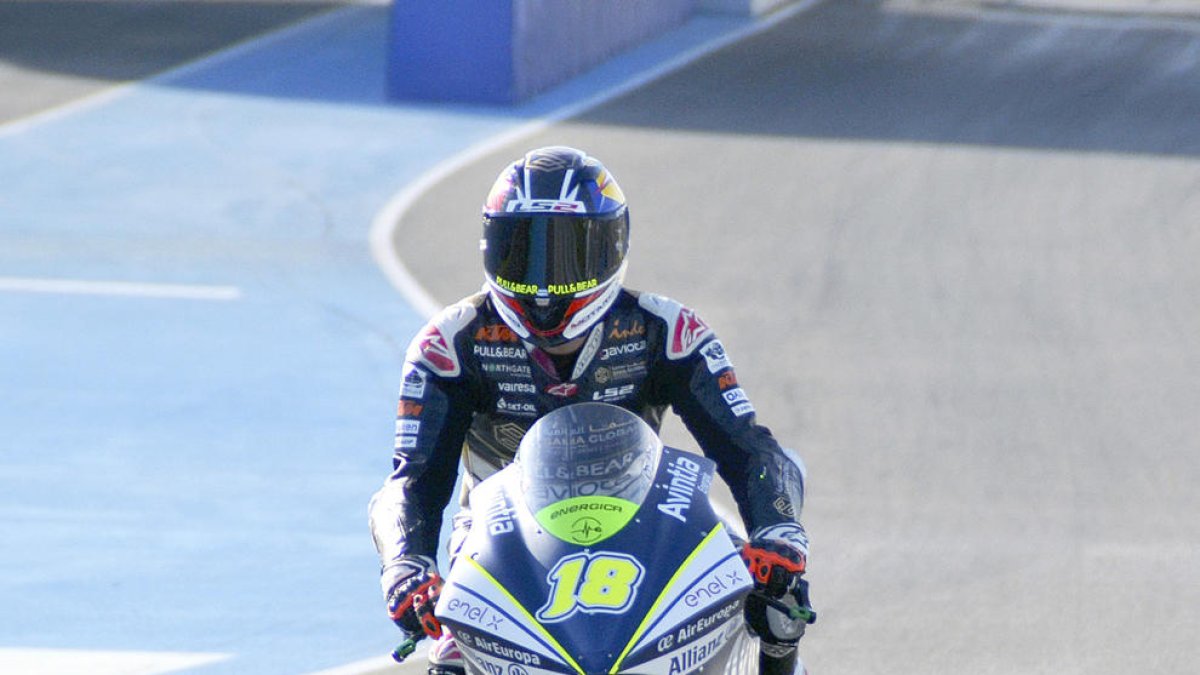 Xavi Cardelús haurà d'esperar pel seu debut 
al Mundial de MotoE