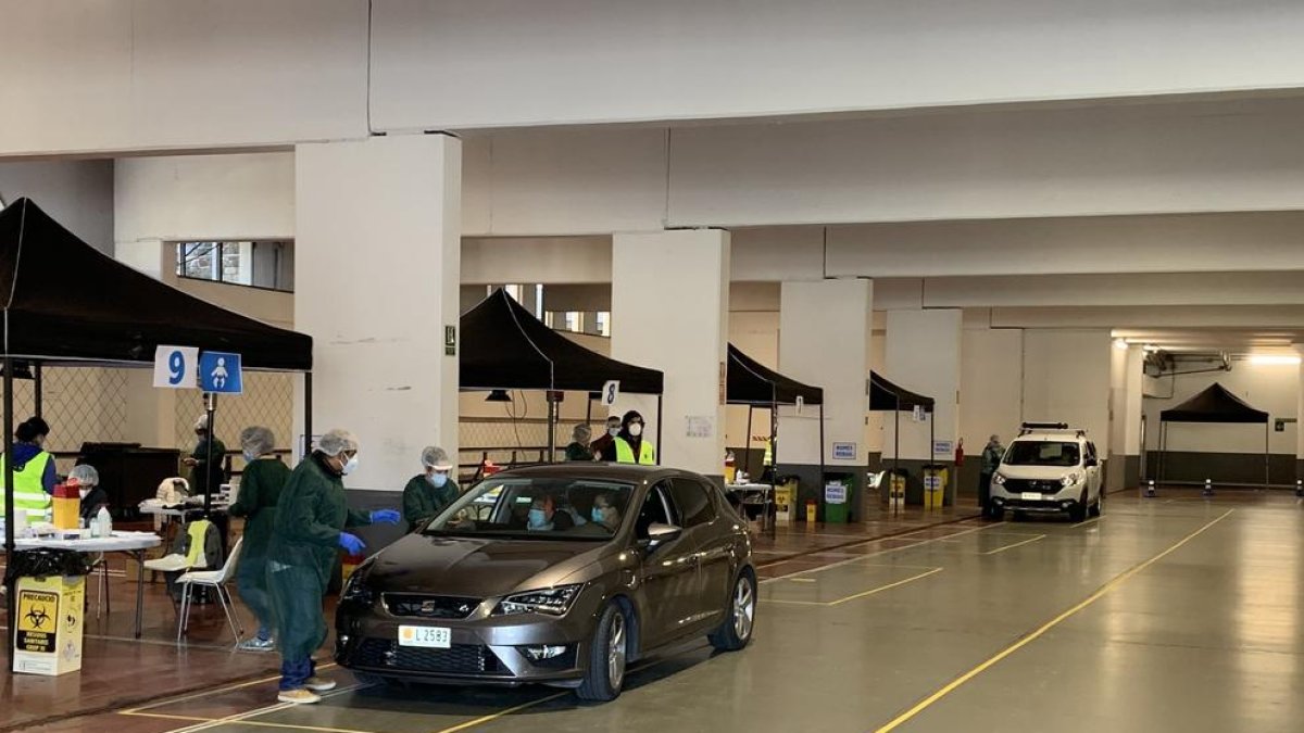 Última jornada de tests als voluntaris