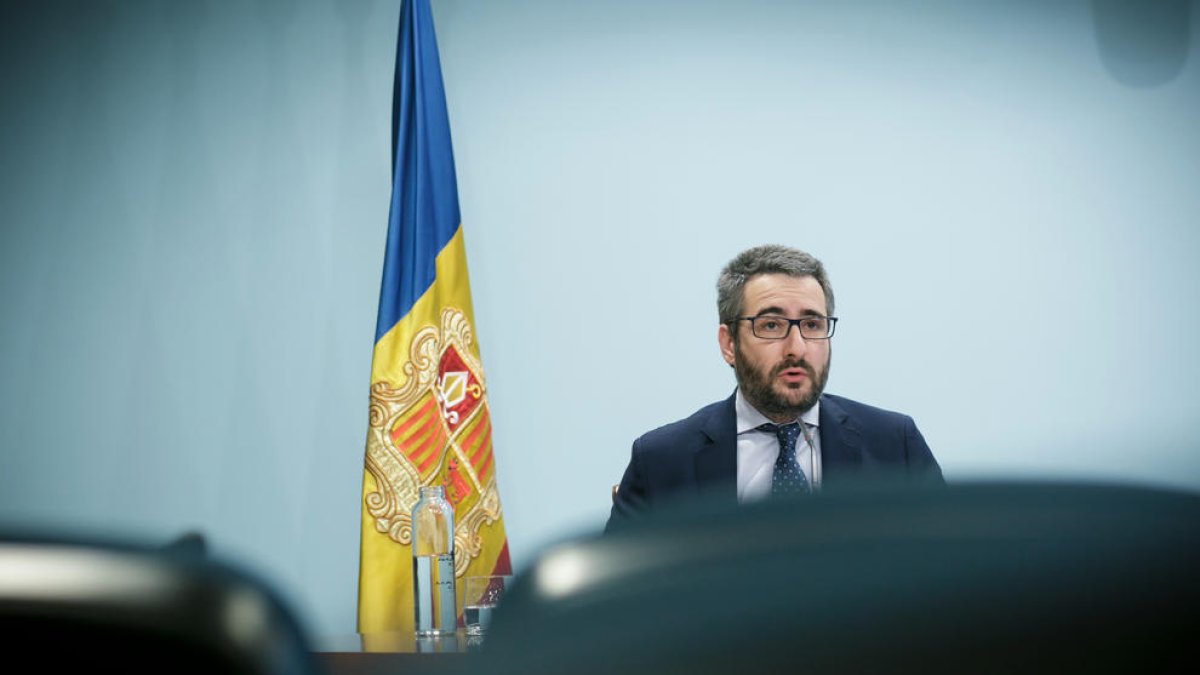 El ministre Eric Jover