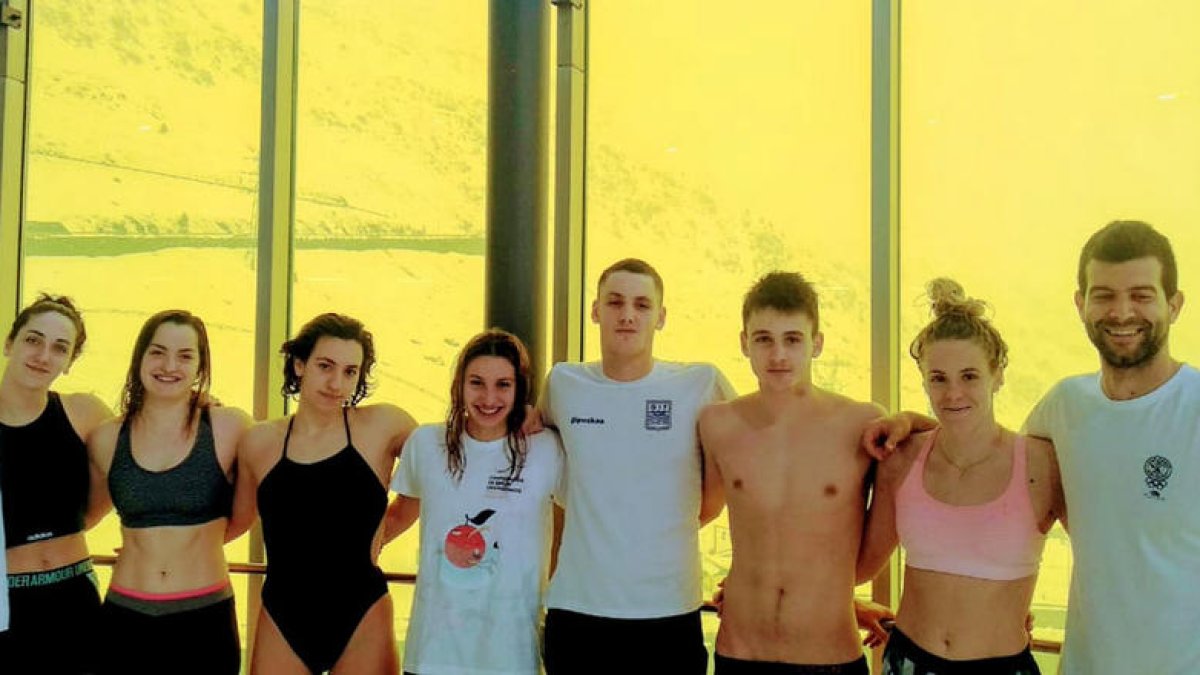 Estada del CN Sant Andreu al Pas de la Casa per preparar el Campionat d'Espanya