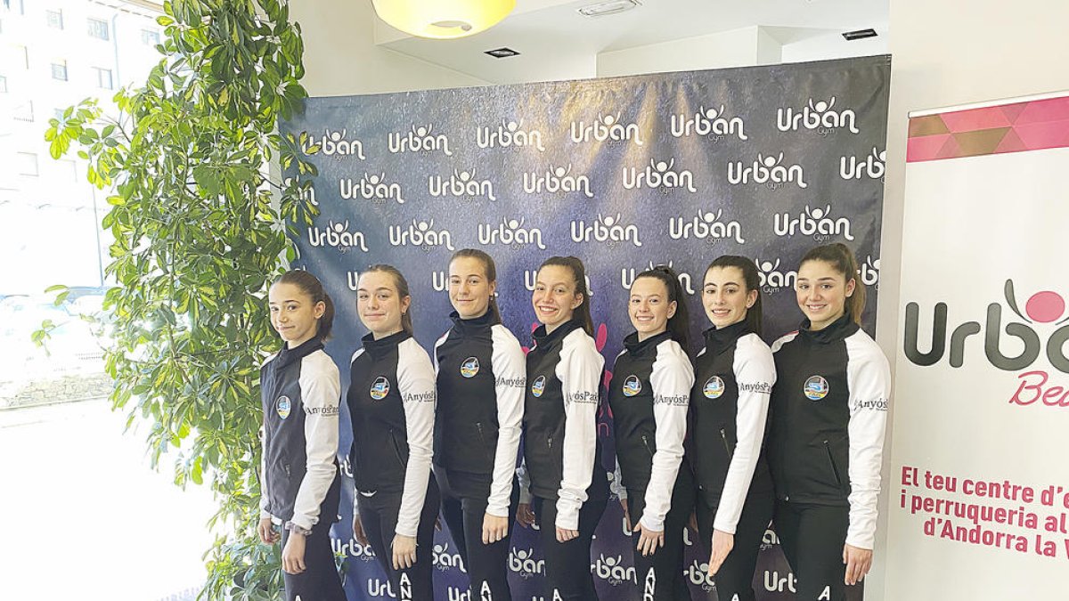 La federació preselecciona set gimnastes per al 2021