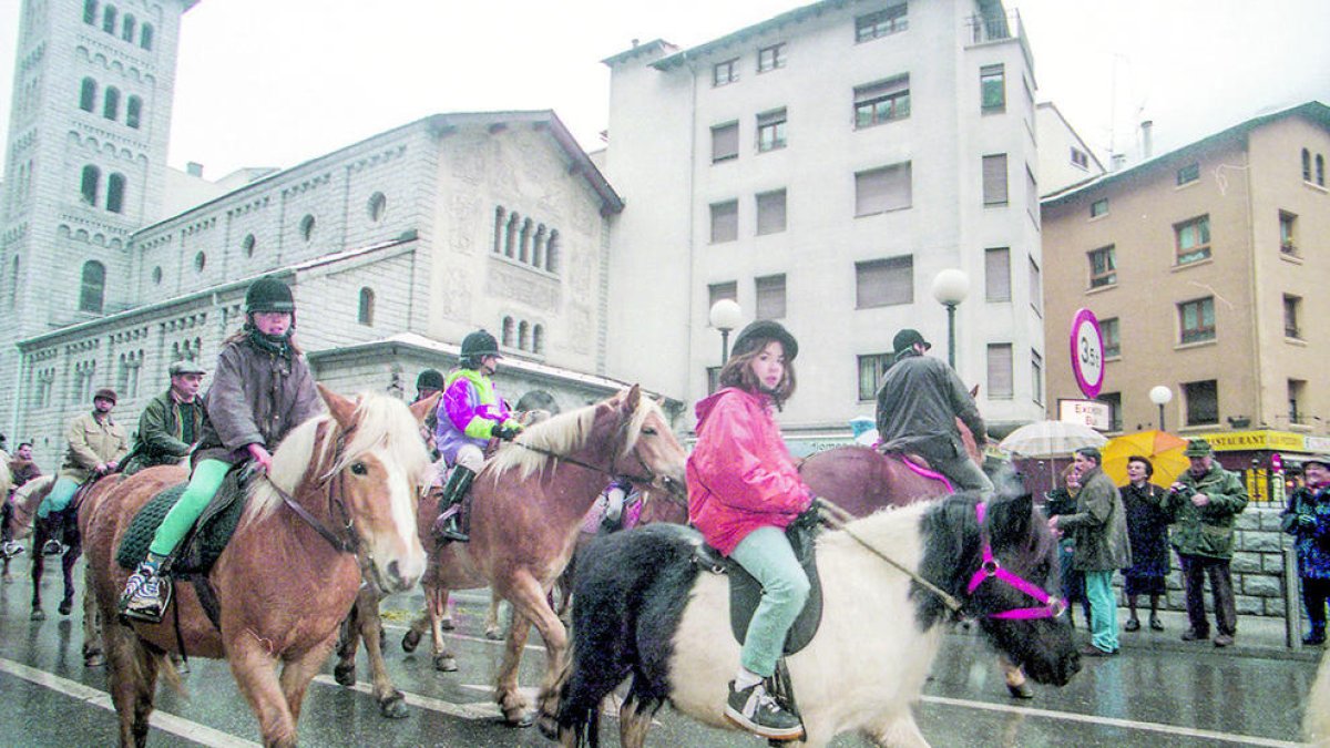 Tres voltes a Escaldes