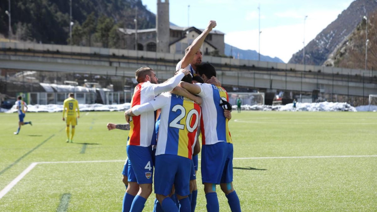 L'FC Andorra venç vuit partits després