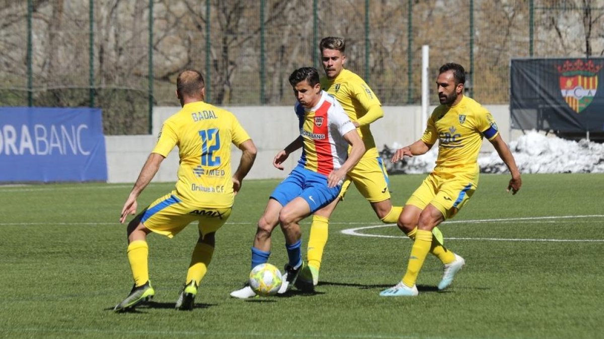 L'FC Andorra torna a vèncer vuit partits després