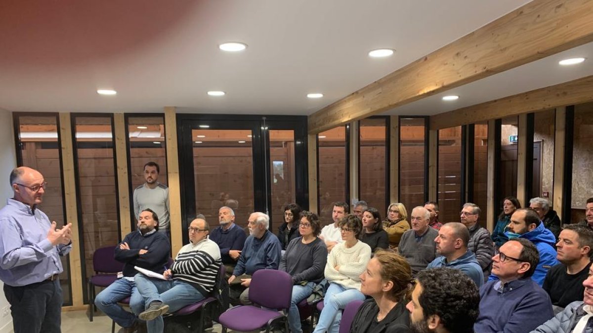 Visita dels ramaders andorrans al centre de selecció del Groupe Gascon