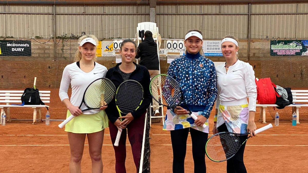 Vicky Jiménez Kasintseva guanya el seu primer partit professional