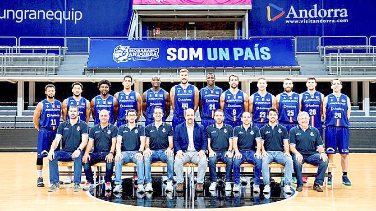 La plantilla del MoraBanc Andorra al complet dona negatiu al primer test de coronavirus
