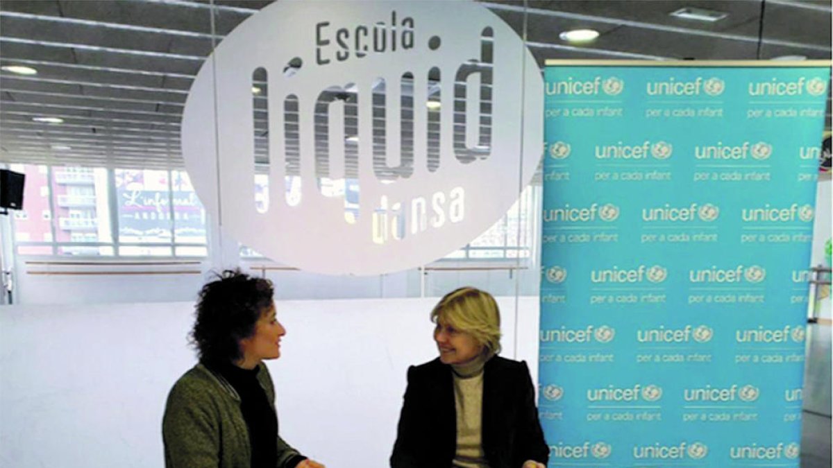 Nou acord entre Unicef Andorra i Líquid Dansa