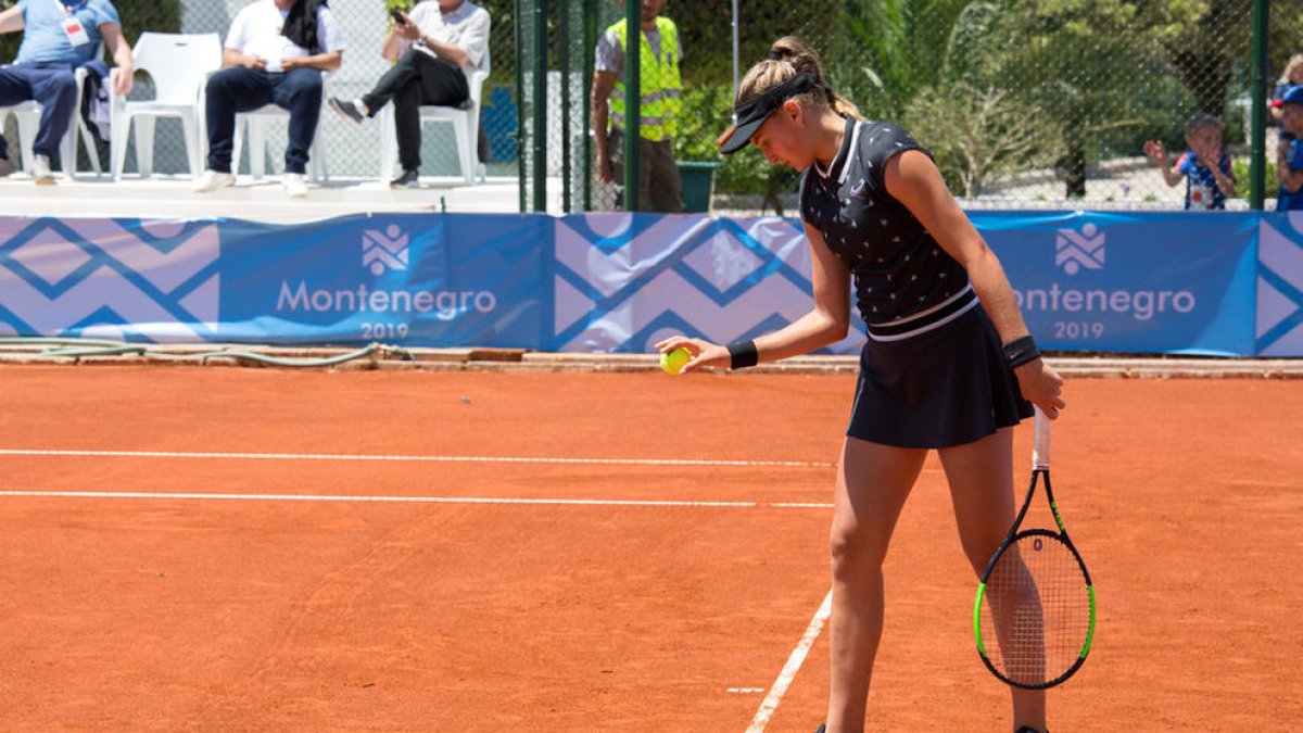 Vicky Jiménez prepara l'Open d'Austràlia pendent del cel