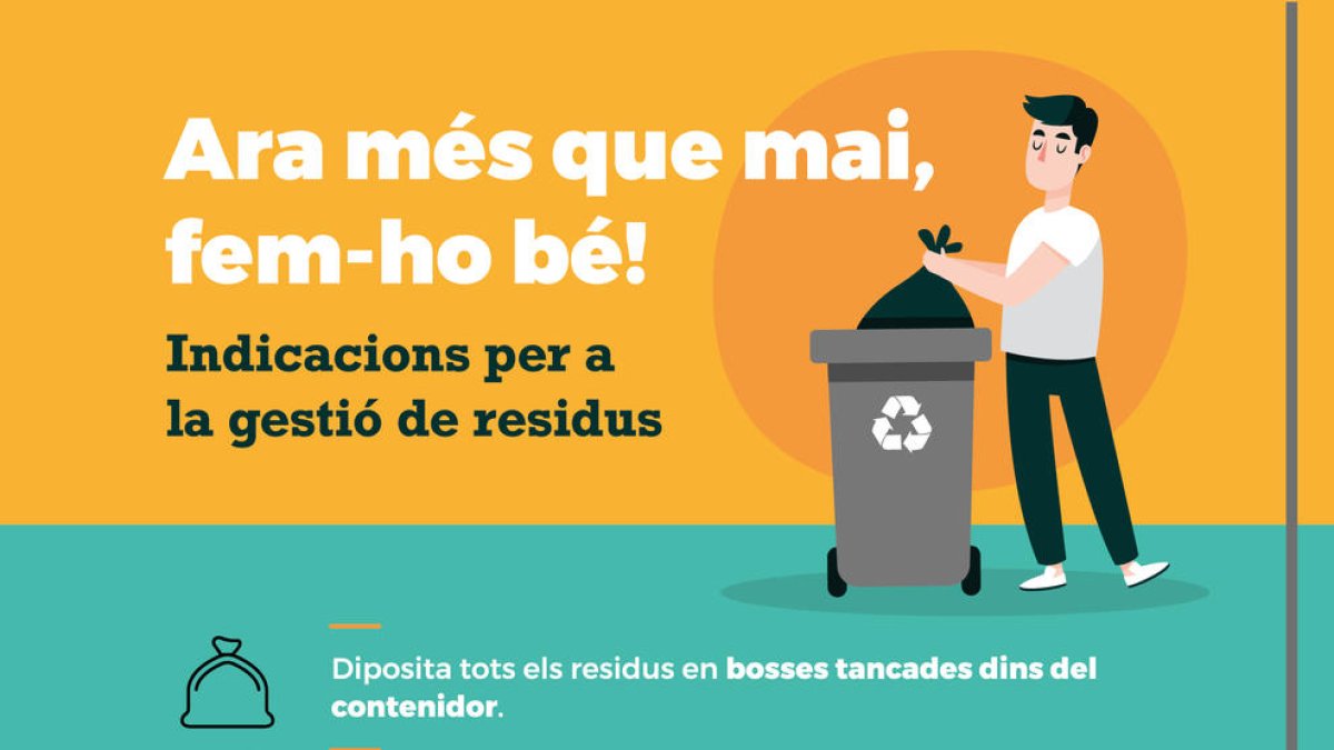 Els comuns tanquen temporalment les deixalleries comunals