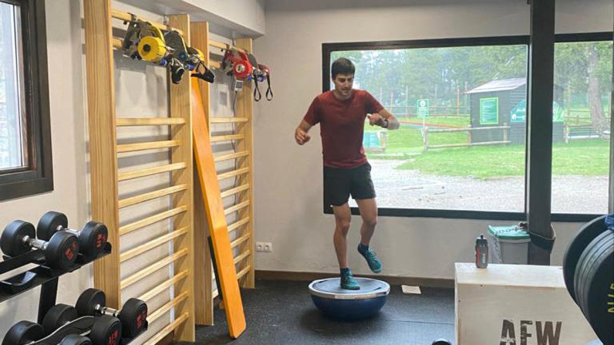 Irineu Esteve i Carola Vila inicien els entrenaments a la Rabassa