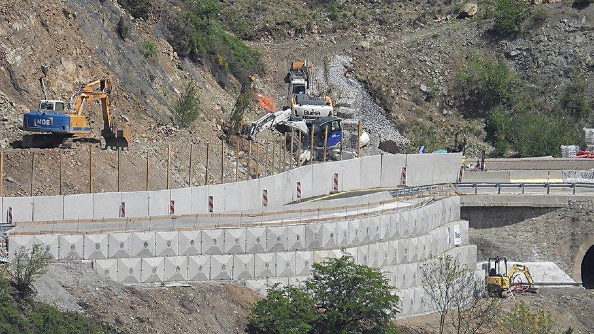 L'RN116 a l'alçada de Sautó tindrà un pas alternatiu demà