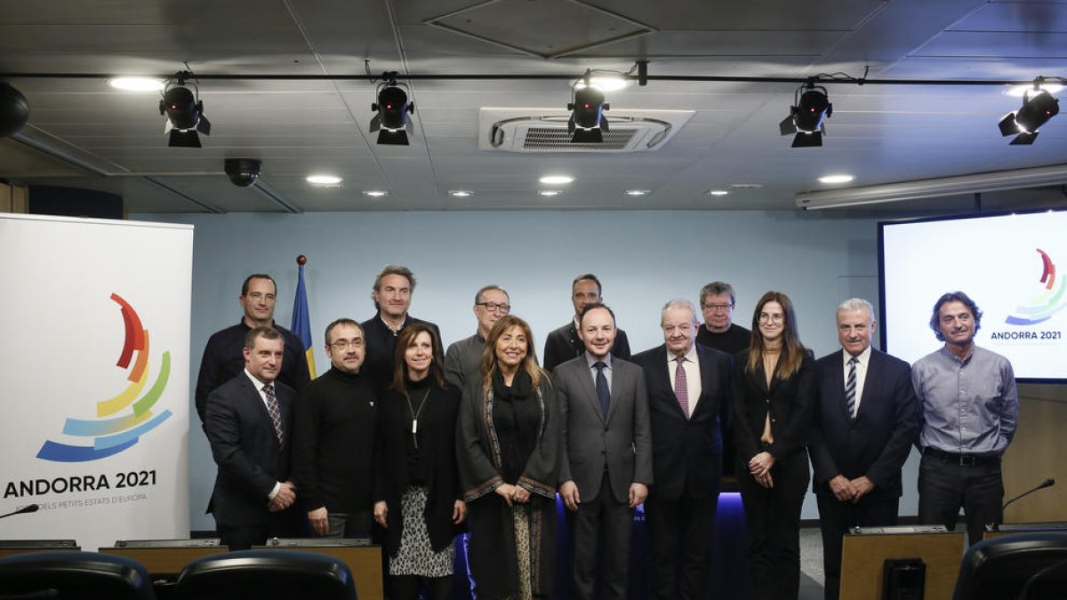 Govern presenta el logo dels Jocs dels Petits Estats 2021