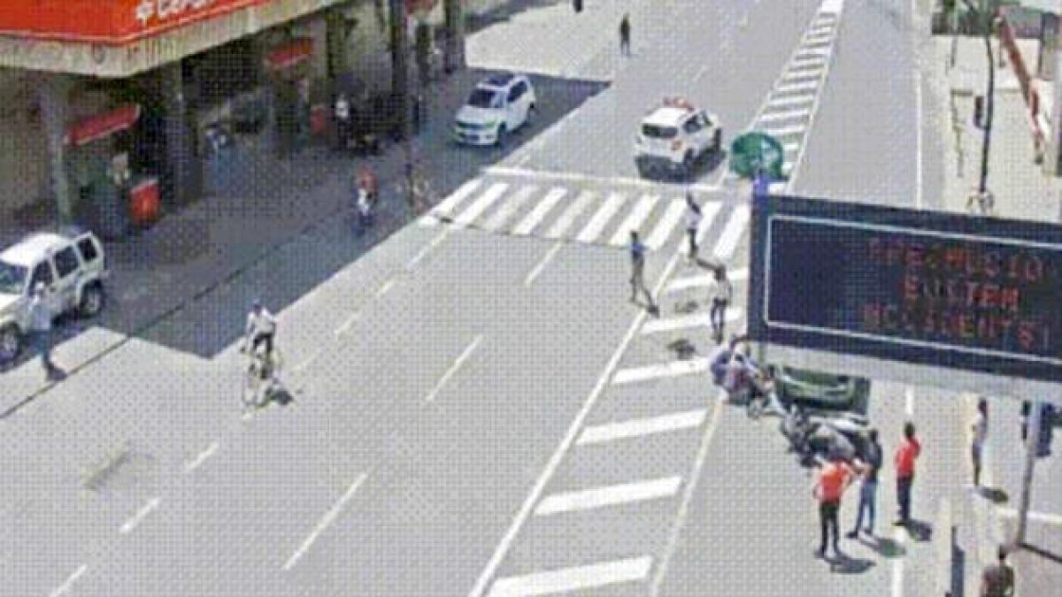 Ferit greu un motorista en un accident a la Bartra d'Encamp