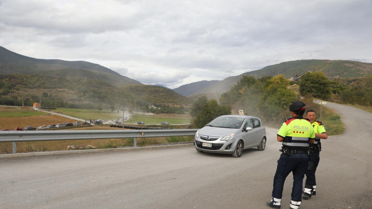 Denunciat a Catalunya un conductor que anava d'Andorra a Barcelona per veure la parella