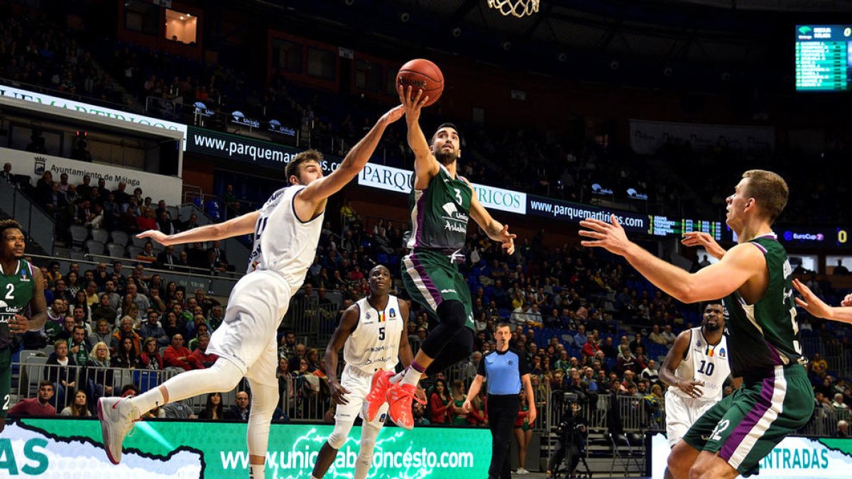 El MoraBanc perd davant l'Unicaja i s'acomiada de l'Eurocup (84-75)