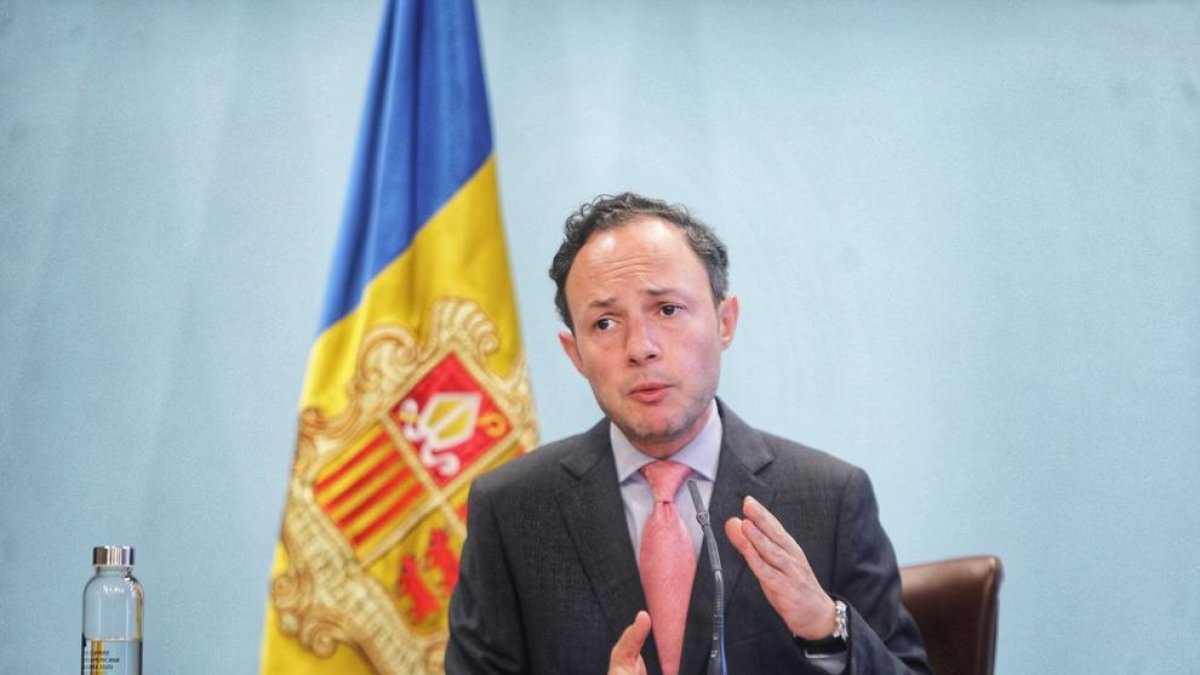 Xavier Espot ha anunciat el desconfinament general l'1 de juny