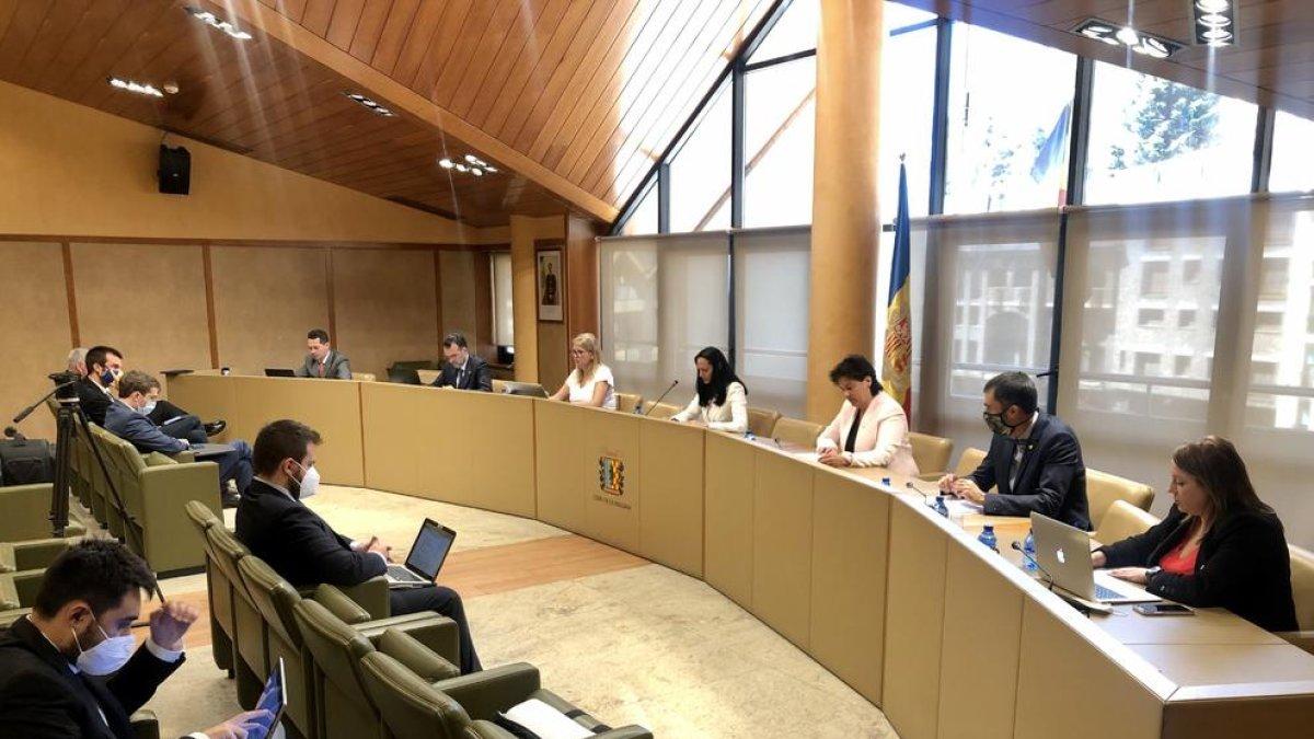 La Massana ha tornat a celebrar una sessió presencial de comú