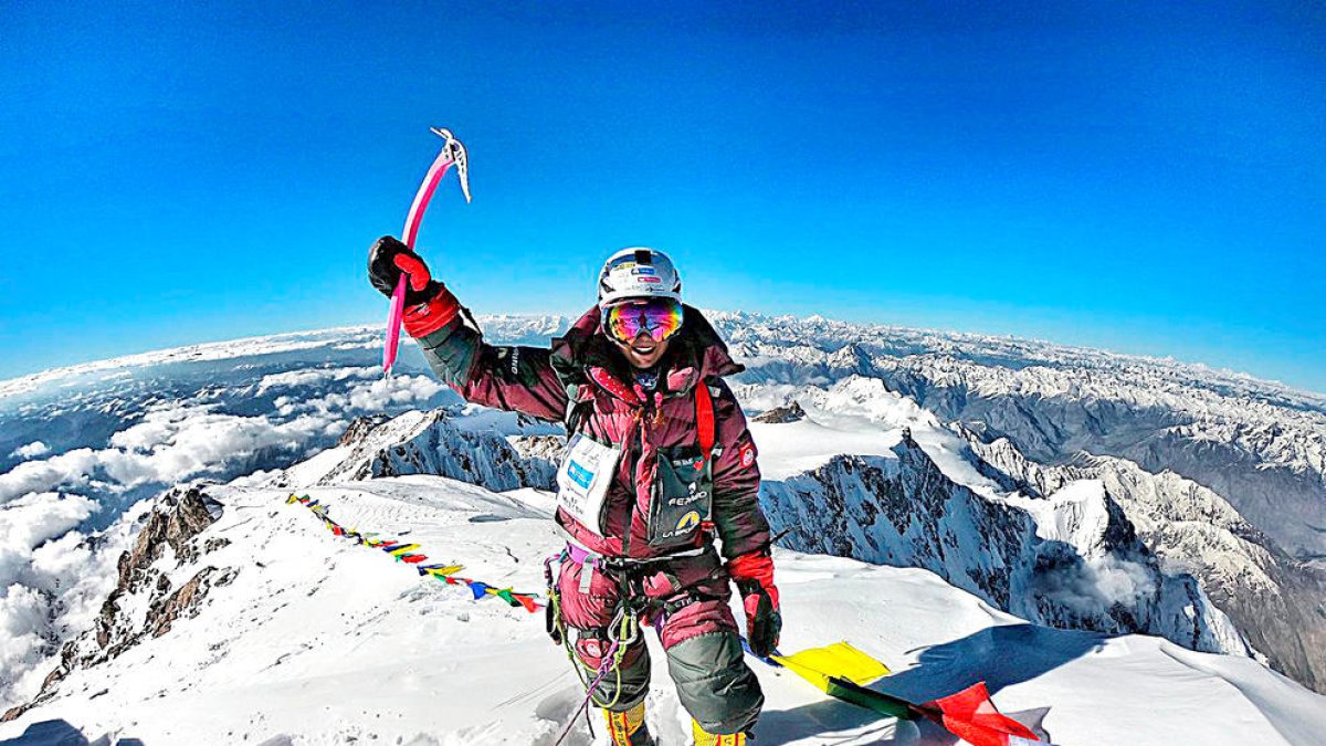 L'expedició d'Stefi Troguet al Gasherbrumm, en 'standby'