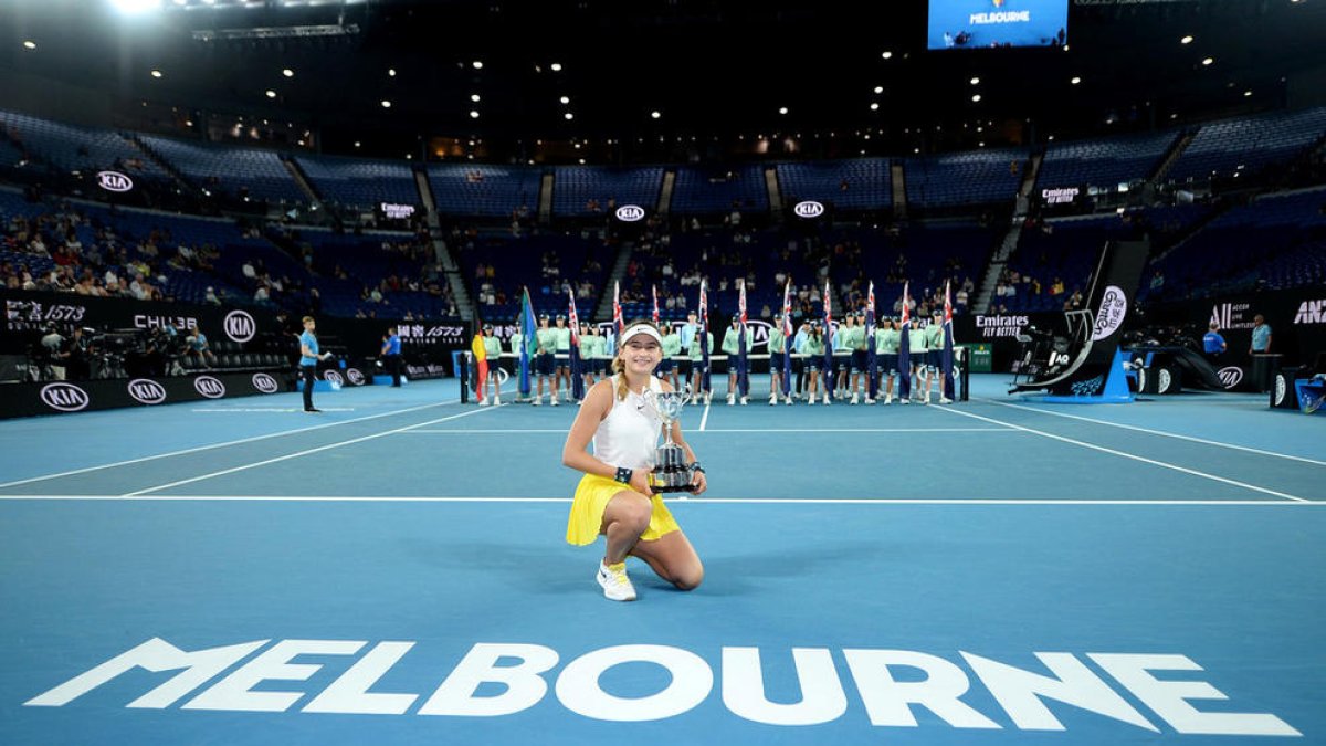 Eloris arreu del món a l'heroïna d'Andorra a l'Open d'Austràlia