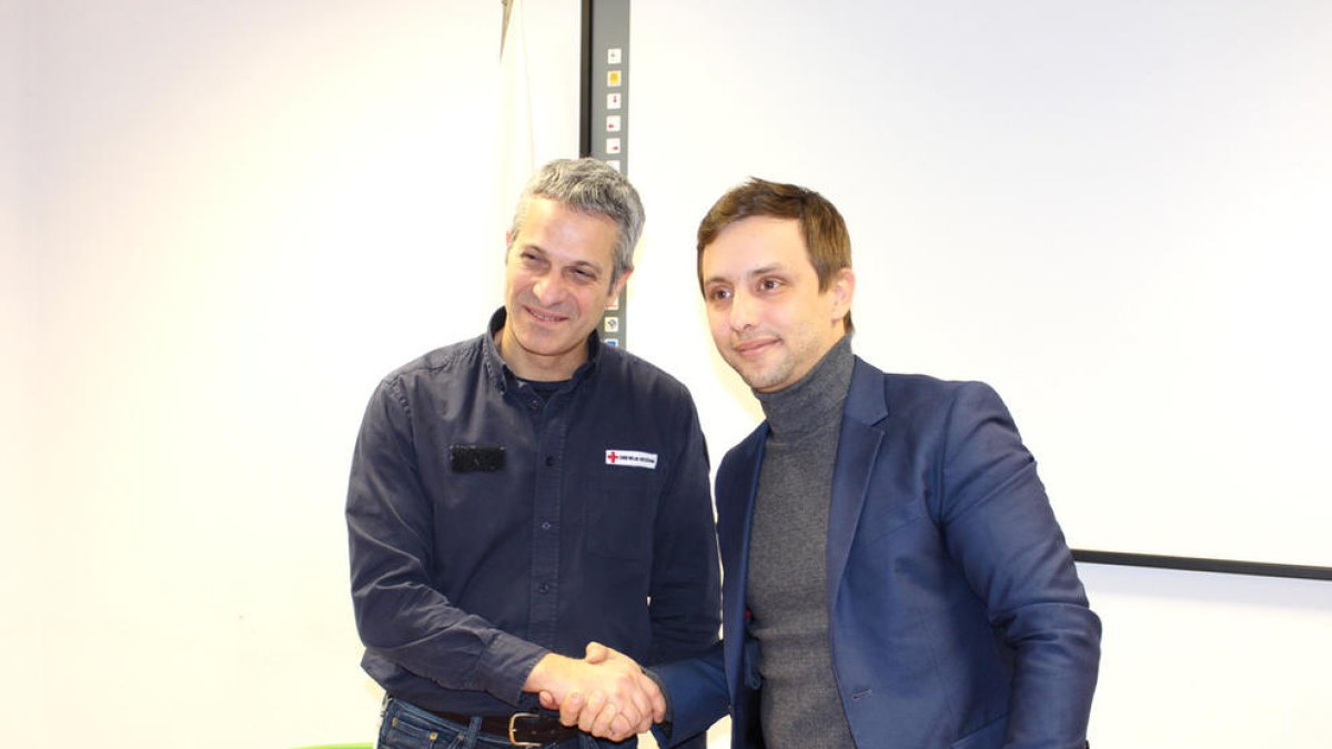 L'FC Andorra i la Creu Roja uneixen els camins amb un acord de col·laboració