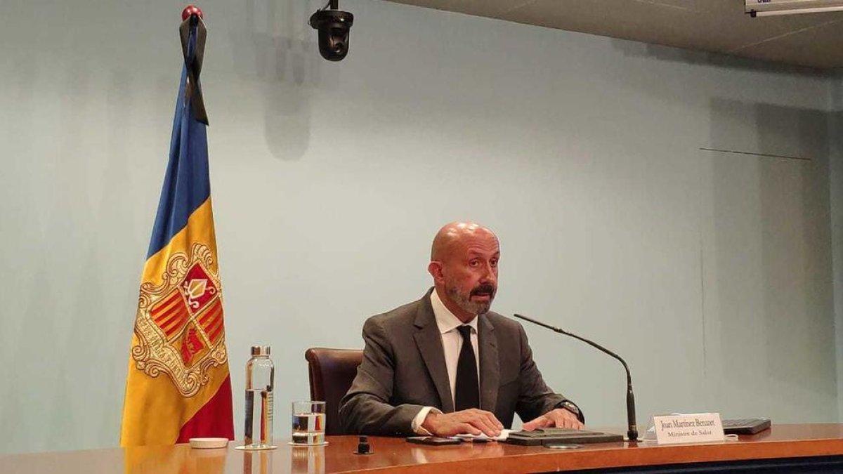 Joan Martínez Benazet ha informat de la detecció de tres casos a Salita