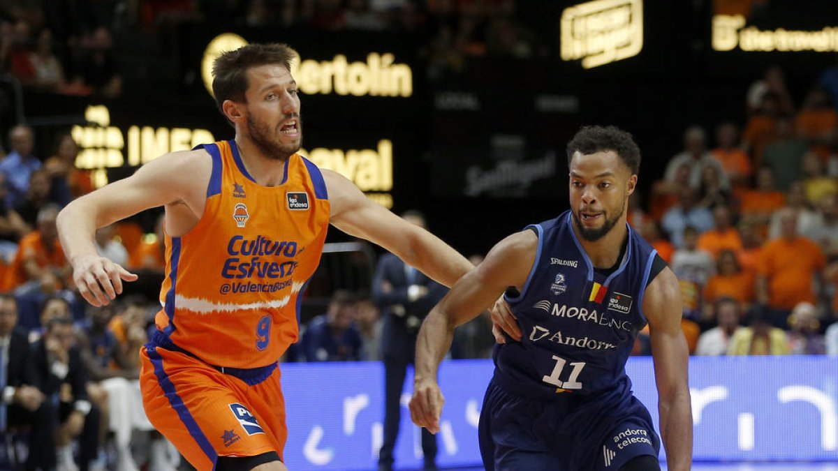 El MoraBanc Andorra debutarà contra el València a la fase final el 18 de juny