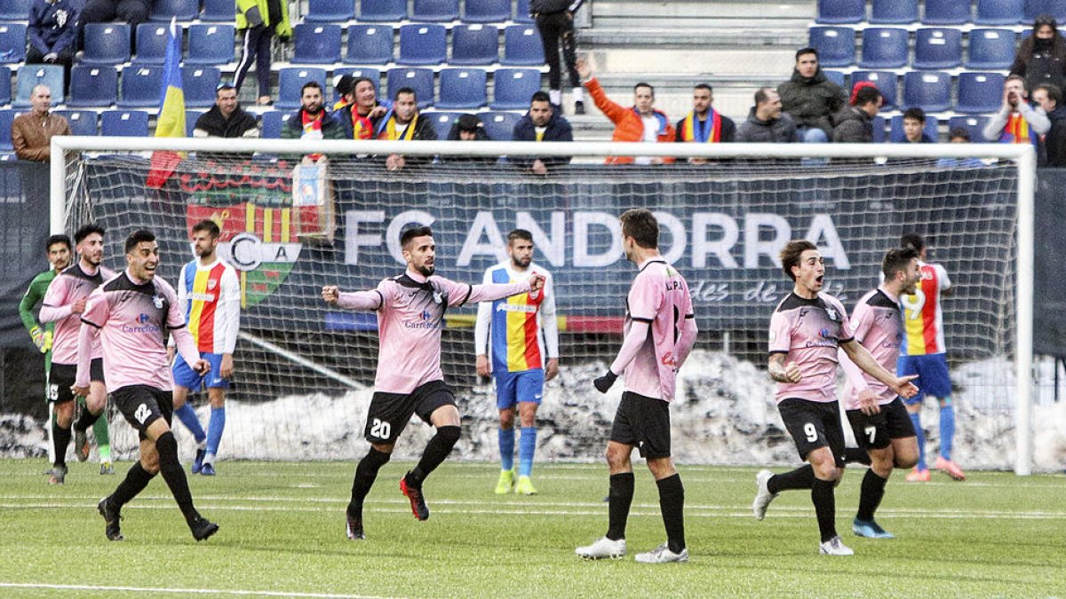El cuer allarga la mala ratxa de l'Andorra (1-2)