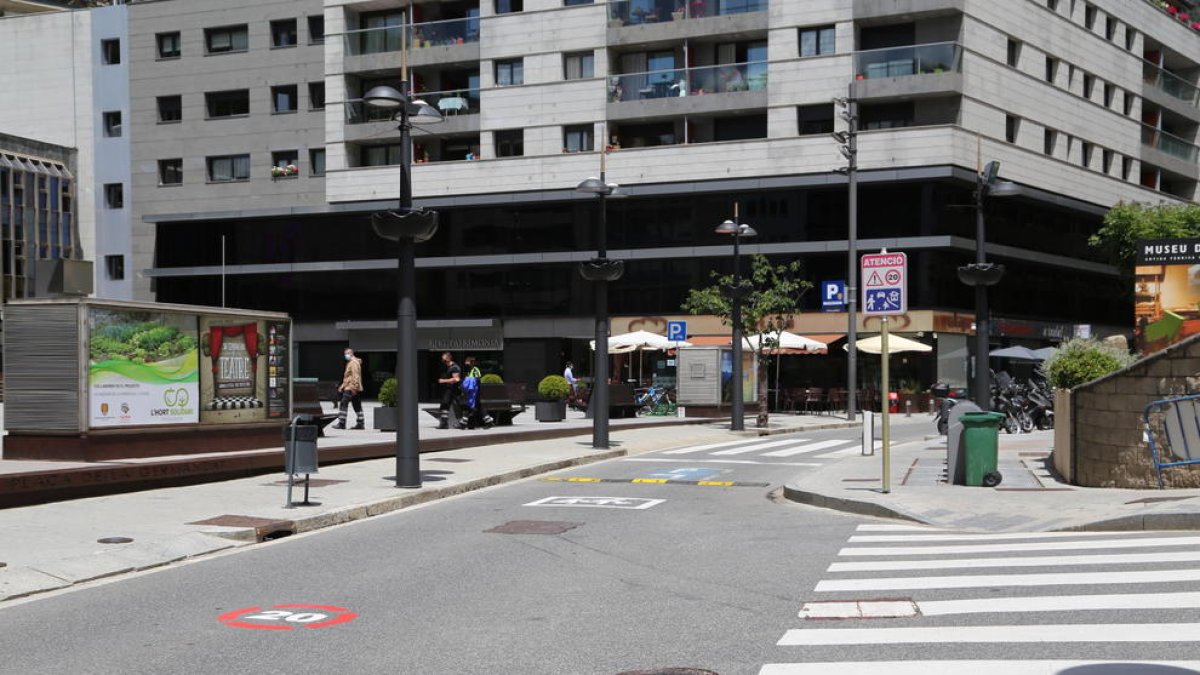 L'avinguda Verge de Canòlich de Sant Julià serà per a vianants