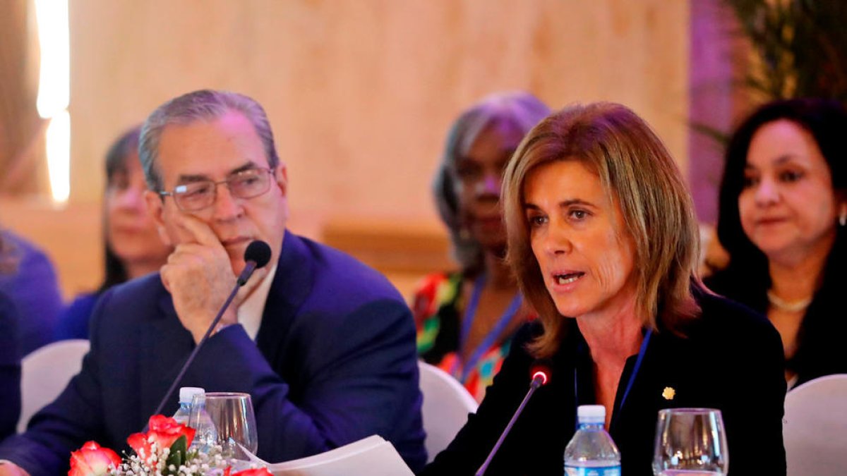 Vilarrubla fa una crida per a la cooperació educativa en una trobada ministerial a Cuba