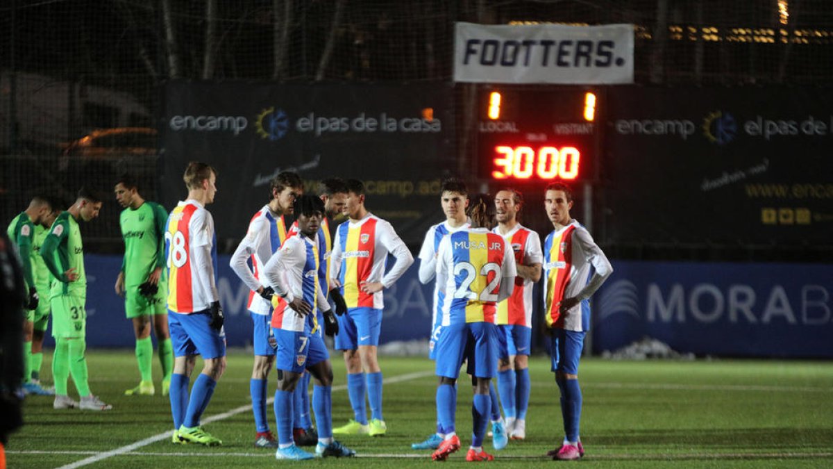 L'FC Andorra rebrà més de 130.000 euros de l'RFEF