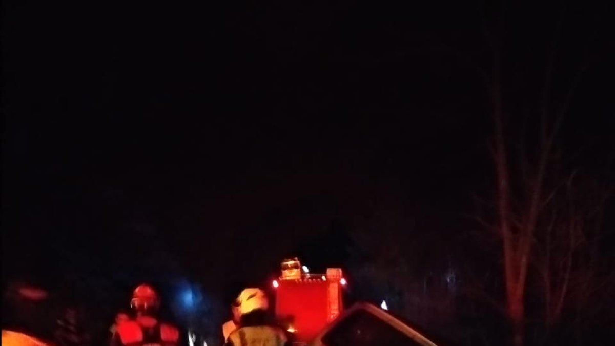 Detingut per superar la taxa d'alcoholèmia en un accident