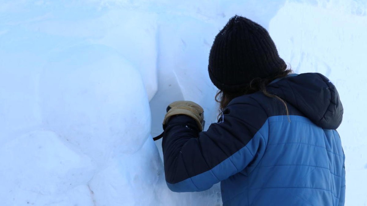 Finalitza el concurs d'escultures de neu