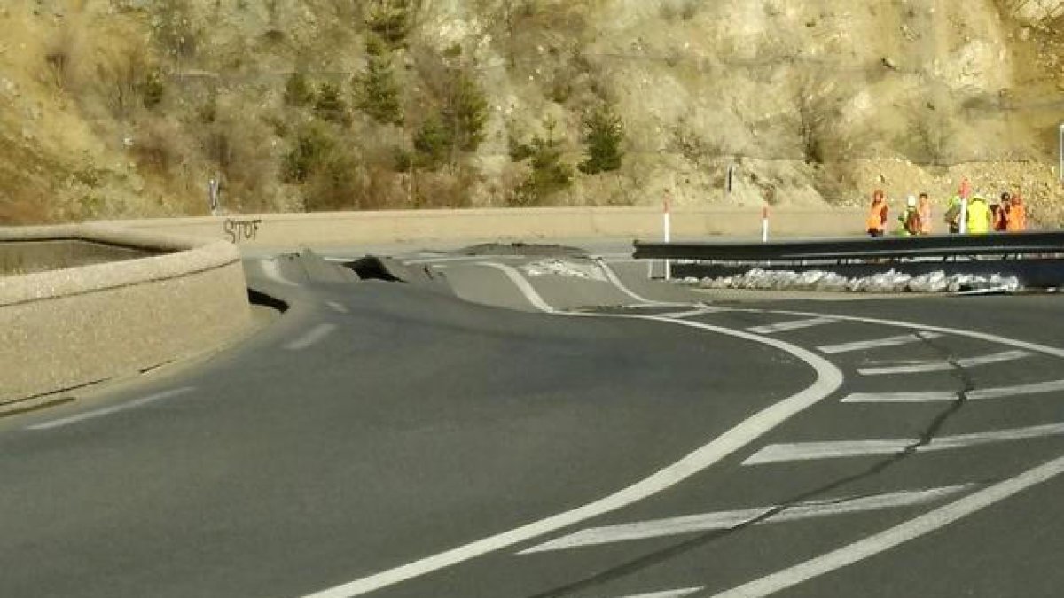 La reobertura de la carretera a Perpinyà, sense data definida