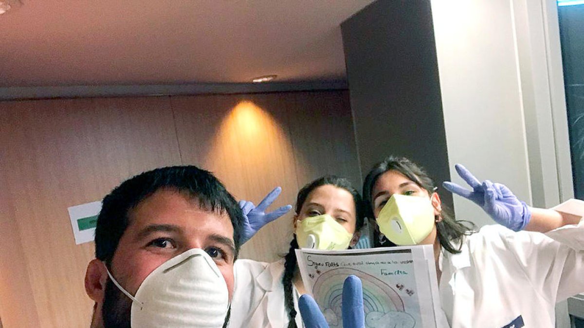 Del tatami i el pati d'escola a voluntari contra el virus