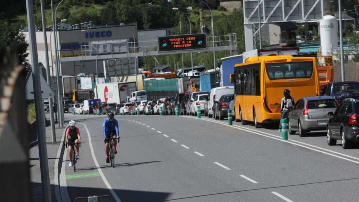 Retencions cues per anar cap a Espanya