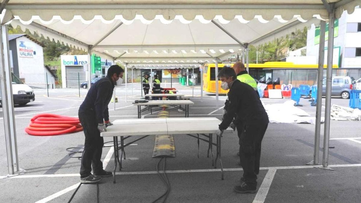 Els tests d'anticossos es faran a partir de dilluns