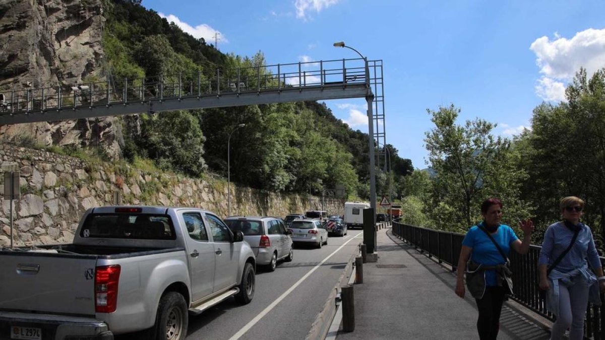 Cues a la zona de la Portalada