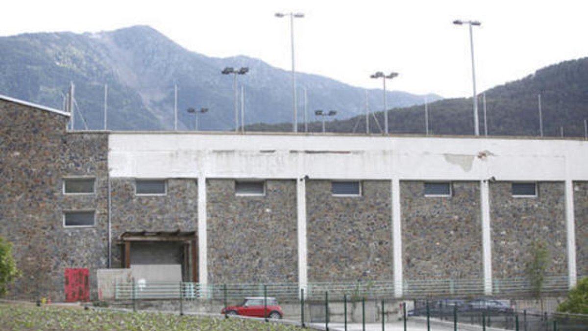 La Massana conclou l'enderroc de l'annex del poliesportiu de l'Aldosa