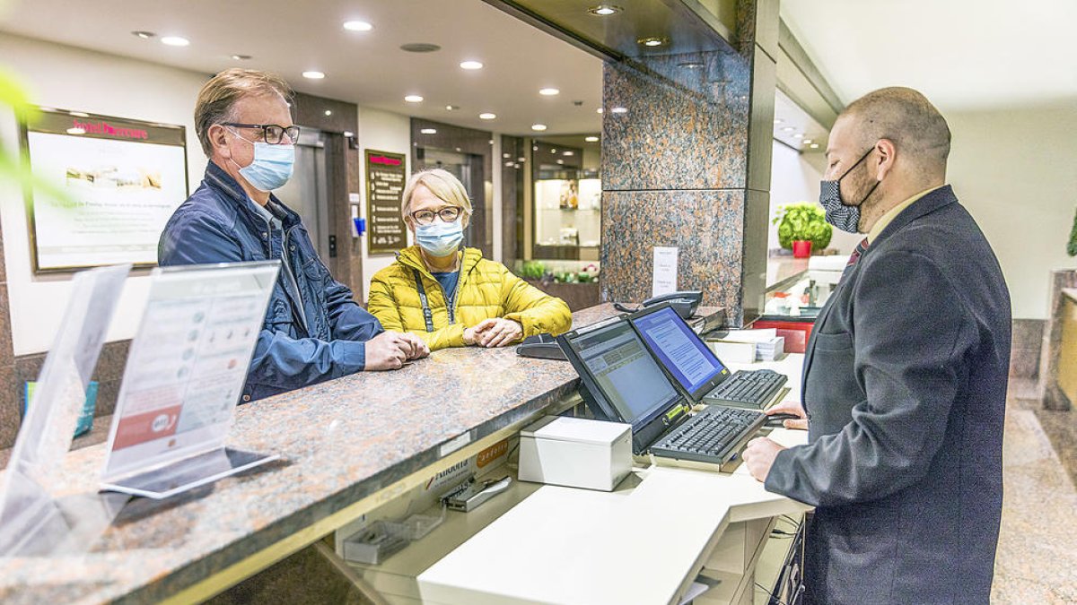 Només el 20% dels hotels obren el cap de setmana